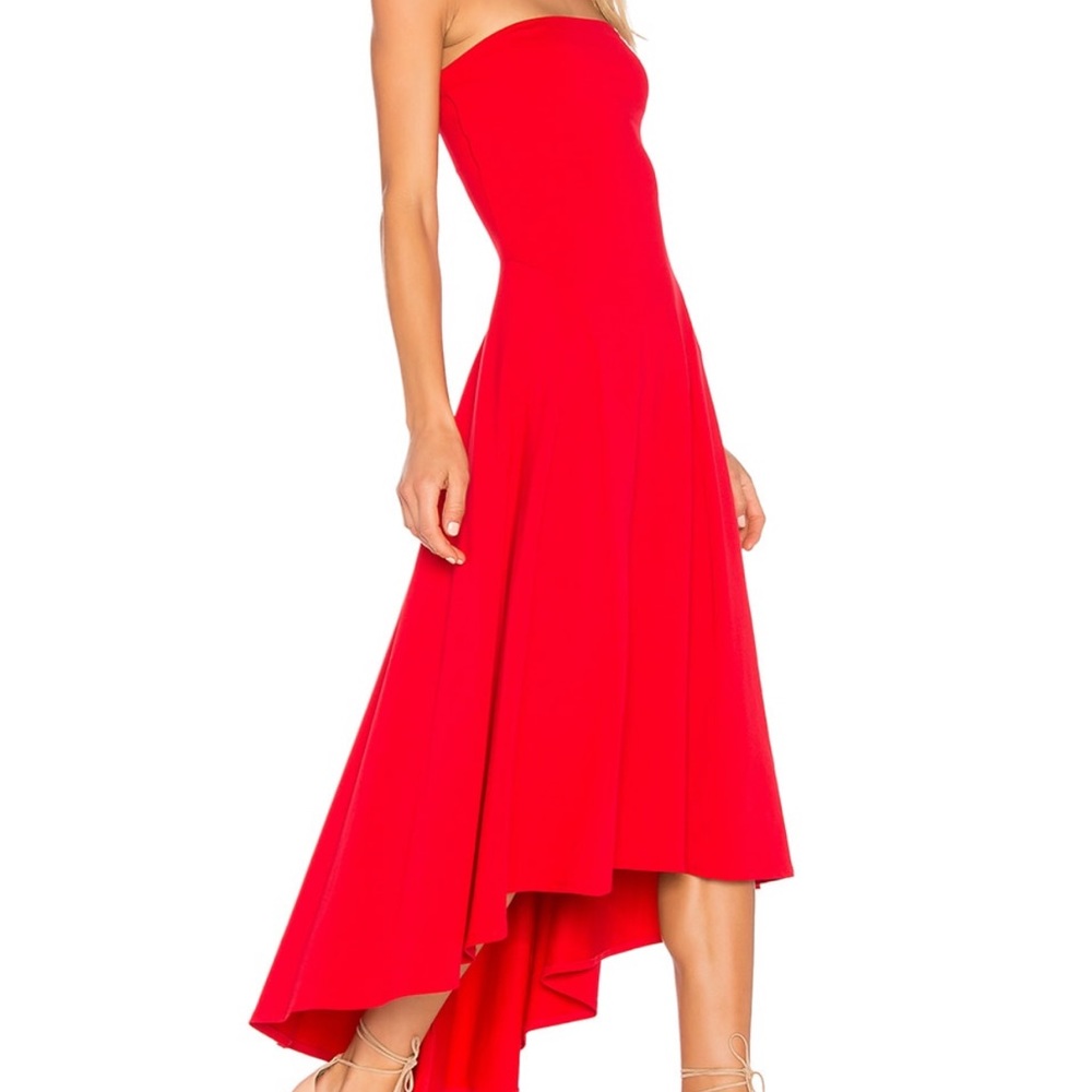 Red Revolve Gown